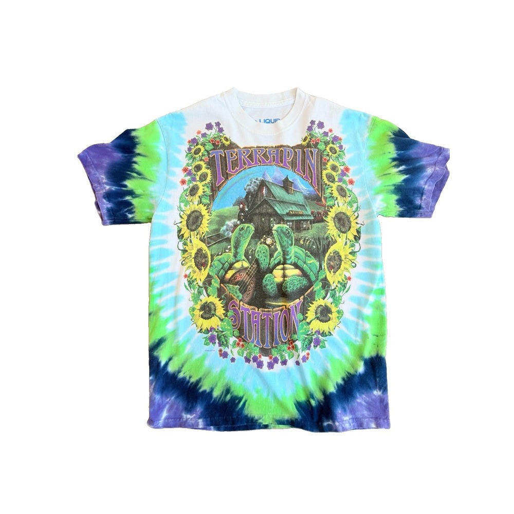 Vintage 1999 Liquid Blue Grateful Dead Terrapin Station T-shirt Size Medium